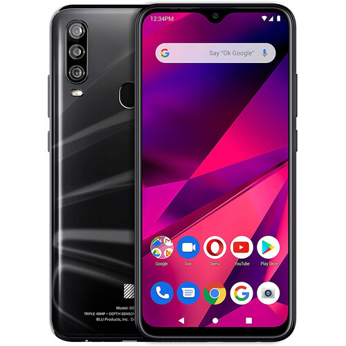 BLU G9 Pro Dual-SIM 128GB Smartphone (Unlocked, Black)