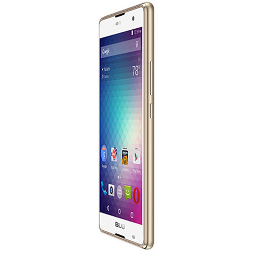 BLU Grand 5.5 HD G030U 8GB Smartphone (Unlocked, Gold)