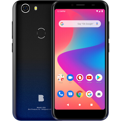 BLU G50 Dual-SIM 32GB Smartphone (Unlocked, Black)