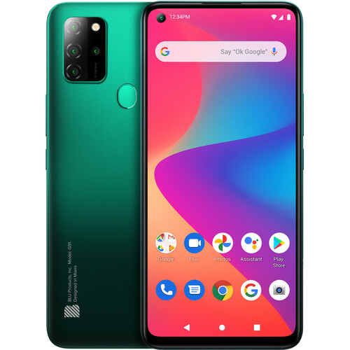 BLU G91 Dual-SIM 128GB Smartphone (Unlocked, Green)