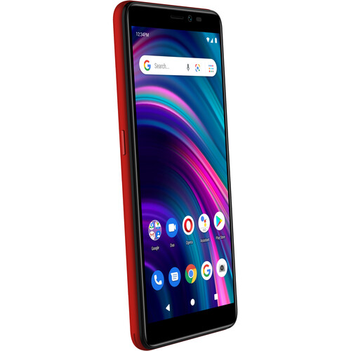 BLU J9L Dual-SIM 32GB Smartphone (Unlocked, Red)