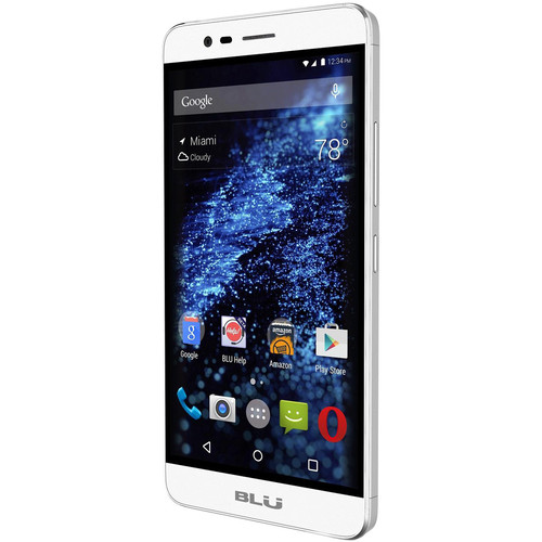 BLU Studio One Plus S0130UU 16GB Smartphone (Unlocked, Silver)