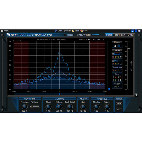 Blue Cat Audio StereoScope Pro 3D Stereo Image Analysis Plug-In