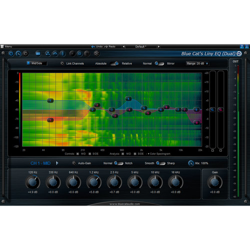Blue Cat Audio Liny EQ 8-Band Linear EQ Plug-In
