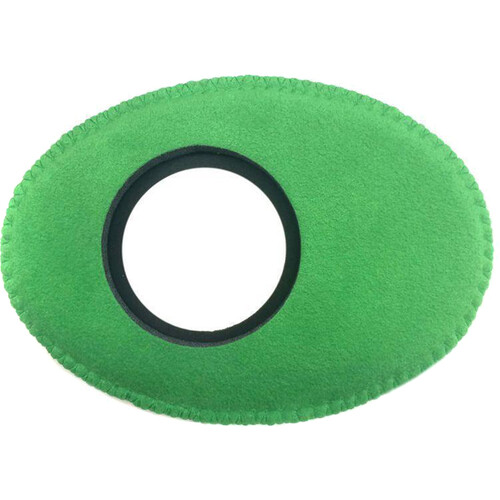 Bluestar Oval Extra-Large Viewfinder Eyecushion (Ultrasuede, Green)