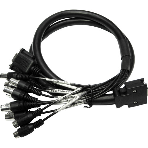 Bluefish444 AES/Analog Audio and RS422 Breakout Cable