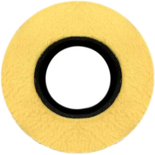 Bluestar Special Use Round Viewfinder Eyecushion for Blackmagic URSA (Genuine English Chamois, Natural)