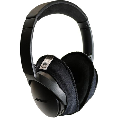 Bluestar CanSkins Earcup Covers for Bose QuietComfort 35 Headphones (Pair, Black)