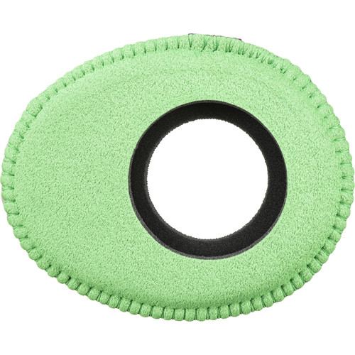 Bluestar Oval Extra Small Viewfinder Eyecushion (Ultrasuede, Green)