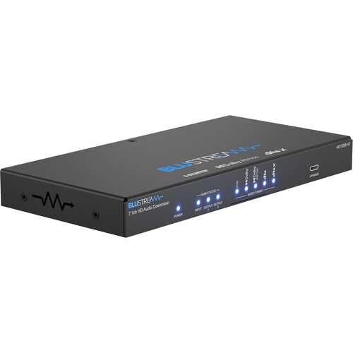 Blustream HD12DB-V2 1x2 UHD 4K60 HDMI Splitter & Scaler with Audio Extraction