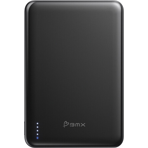 BMX SolidSafe Air 10K Magnetic Power Bank (10,000mAh, Black)