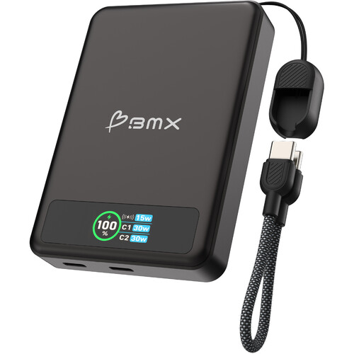 BMX SolidSafe 10,000mAh Solid-State Magnetic Power B939-10-BL