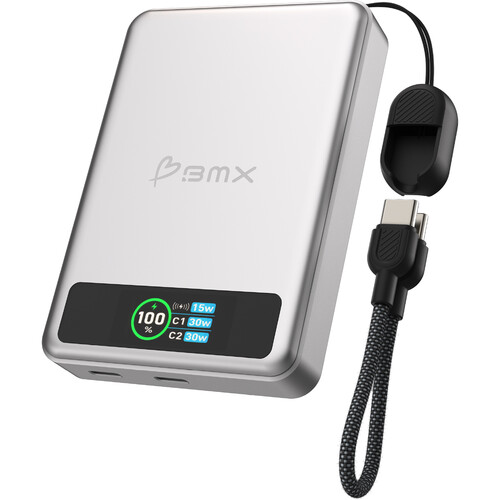 BMX SolidSafe 10,000mAh Solid-State Magnetic Power B939-10-SI