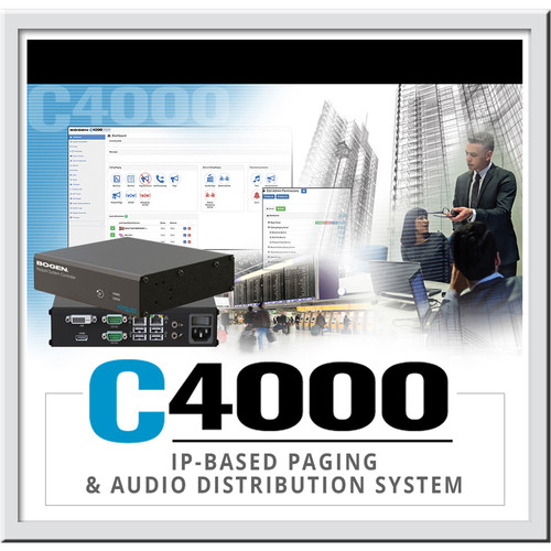 Bogen C4000 System Software License - Text-To-Speech License (Per System)