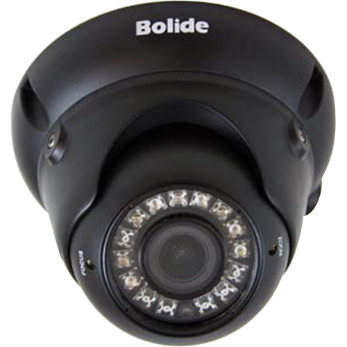 Bolide Technology Group Raphael Series BC1109IRODVA/28 1100 TVL IP66 Dome Camera with 2.8 to 12mm Varifocal Lens (NTSC)