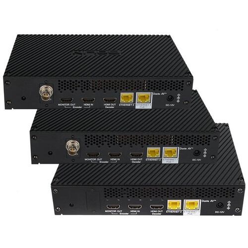 Bolin Technology D20H Dante AV Transceiver and 2 x D20S Transceivers Kit
