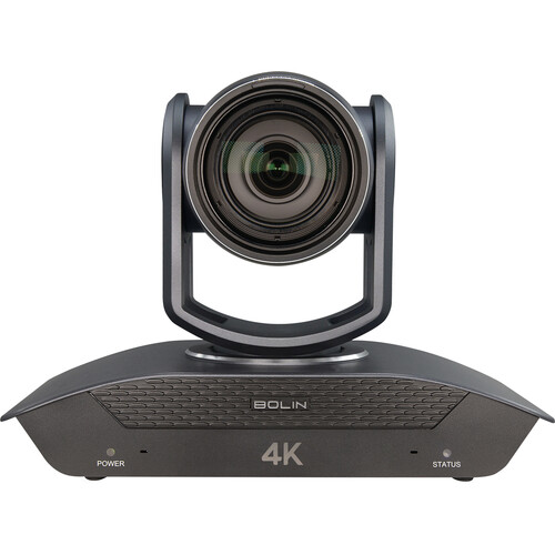 Bolin Technology D412 Dante AV 4K60 HDMI/IP PTZ Camera with 12x Optical Zoom