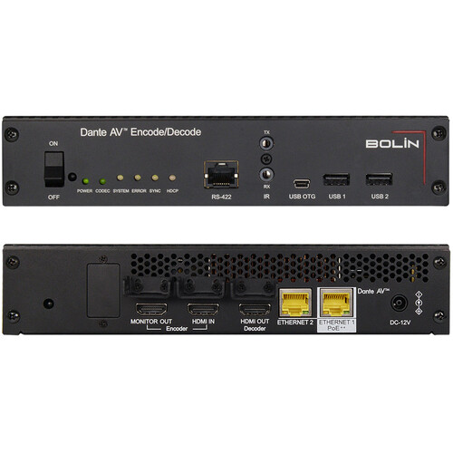 Bolin Technology D20H Dante AV Transceiver (HDMI)