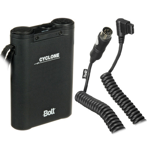 Bolt Cyclone Rechargeable NiMH Battery Pack Kit with BO-CZ Canon Flash Cable