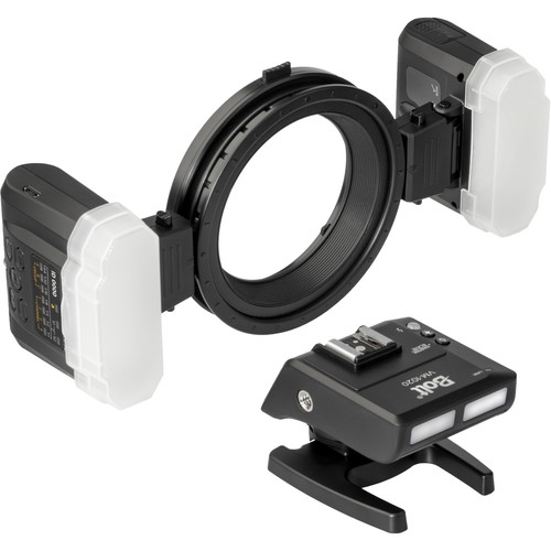 Bolt TTL Macro Ring Flash with Transceiver Set for Nikon