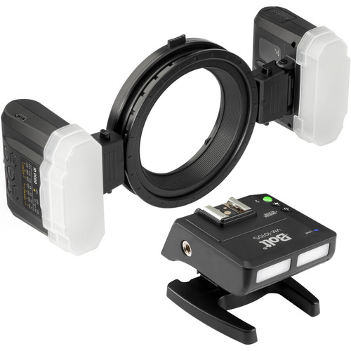 Bolt TTL Macro Ring Flash with Transceiver Set for Sony