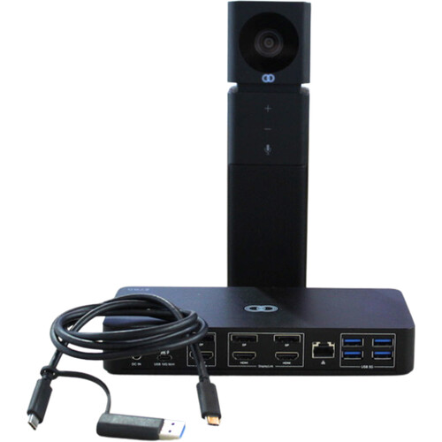 Boom Collaboration BYOM UNO Video Bar Kit for Small Rooms (Black)