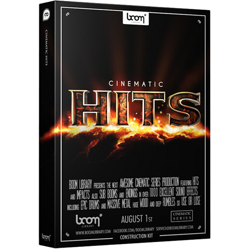 boom LIBRARY CINEMATIC HITS Construction Kit Sample Library (Download)