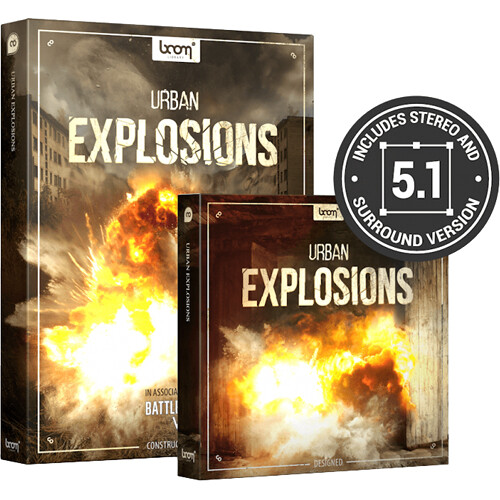boom LIBRARY URBAN EXPLOSIONS BUNDLE (Download)