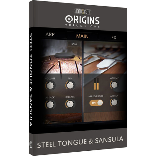boom LIBRARY SONUSCORE Origins Volume 1: Steel Tongue & Sansula Virtual Instrument Library