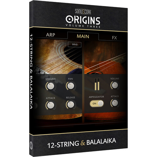 boom LIBRARY SONUSCORE Origins Volume 3: 12-String & Balalaika Virtual Instrument Library