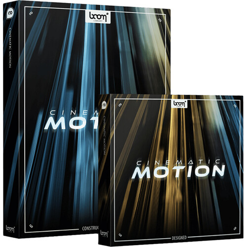 boom LIBRARY CINEMATIC MOTION (BUNDLE: DESIGNED AND CONSTRUCTION KIT)