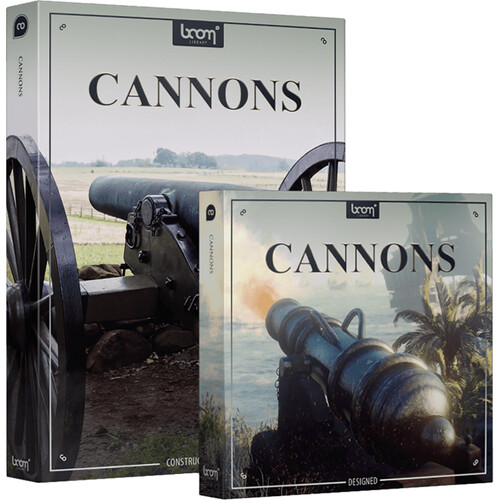 boom LIBRARY CANNONS BUNDLE (DESIGNED and CONSTRUCTION KIT) Sound Library