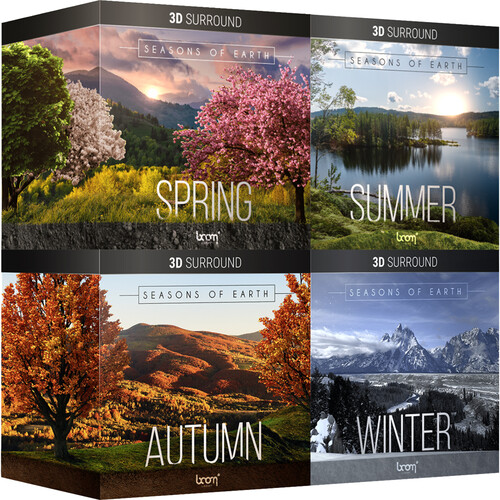boom LIBRARY SEASONS OF EARTH BUNDLE (SURROUND)