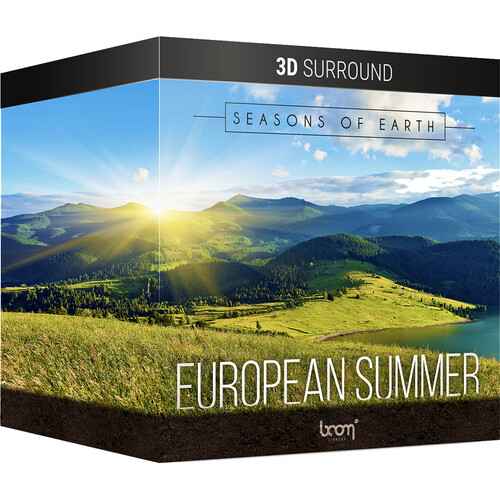 boom LIBRARY Seasons of Earth European Summer (3D Surround)