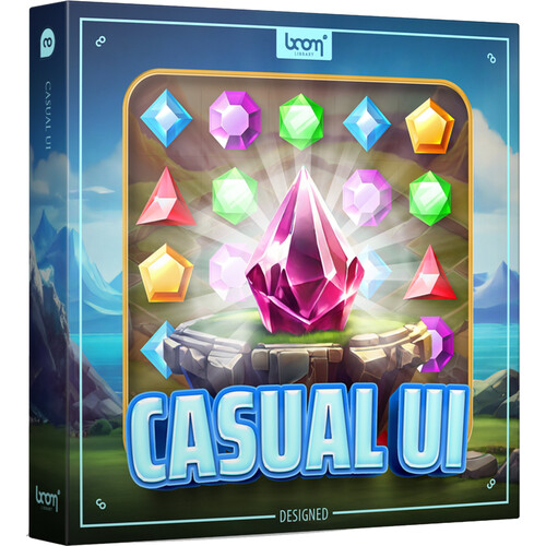 boom LIBRARY CASUAL UI (DESIGNED)
