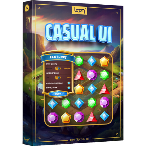 boom LIBRARY Casual UI Sound FX (CONSTRUCTION KIT)