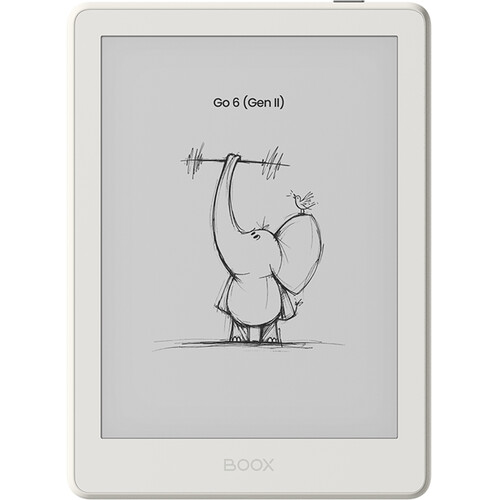 BOOX 6" Go 6 Gen II E-Ink Tablet (Shell)