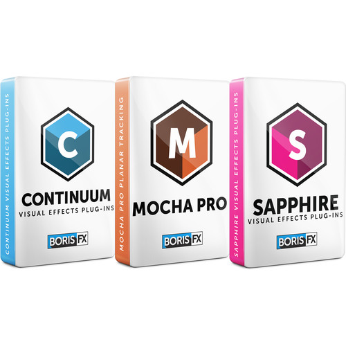 Boris FX Sapphire 2019 + Continuum 2019 + Mocha 2019 for Avid Bundle (Legacy Renewal, Download)