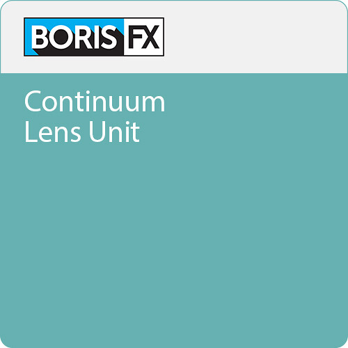 Boris FX Continuum Lens Package (Perpetual License)