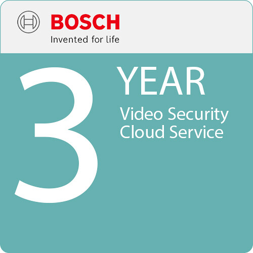 Bosch CBS-MOBILE-3Y Video Security Cloud Service 3-Year License