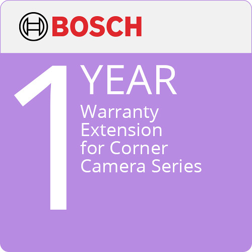 Bosch 12-Month Extended Warranty for Corner Cameras