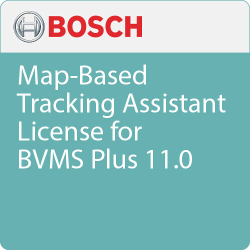 Bosch Map-Based Tracking Assistant License for BVMS Plus 11.0