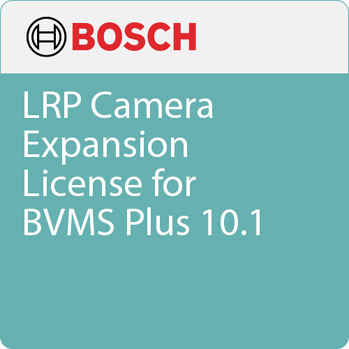 Bosch LPR Camera Expansion License for BVMS Plus 10.1 VMS