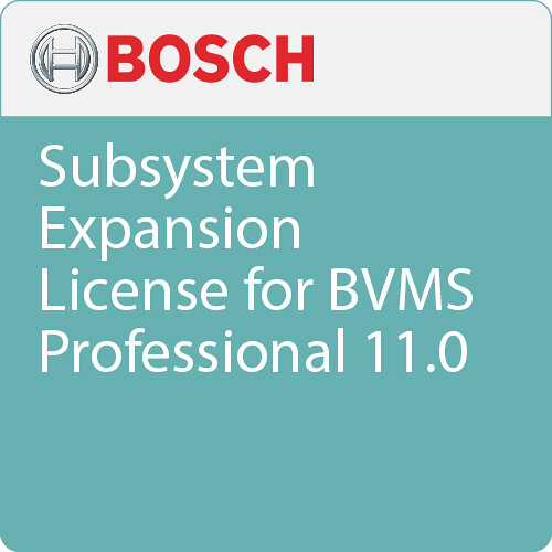 Bosch Subsystem Expansion License for BVMS Professional 11.0