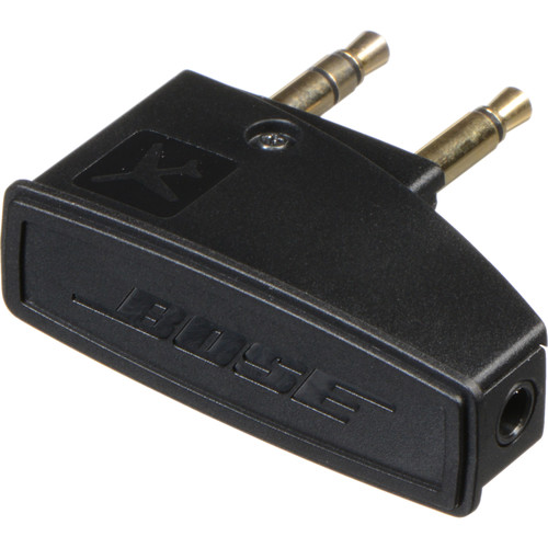 Bose Single 1/8" Stereo Female to Single/Dual 1/8" Mono Male Airline Adapter