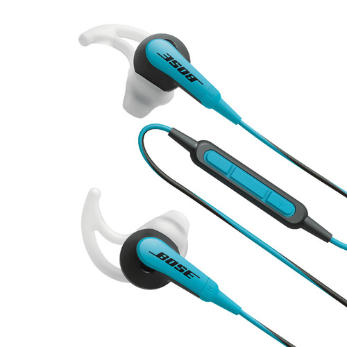 Bose SoundSport In-Ear Headphones (Apple, Blue)