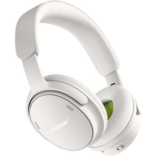 Bose QuietComfort Wireless Over-Ear Active Noise-Canceling Headphones (White, 2nd Gen)