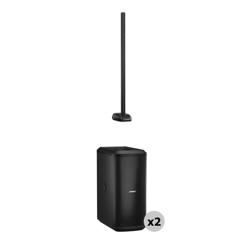 Bose L1 PRO32 Portable Line Array Bluetooth Speaker System with Two Sub2 Portable Bass Modules