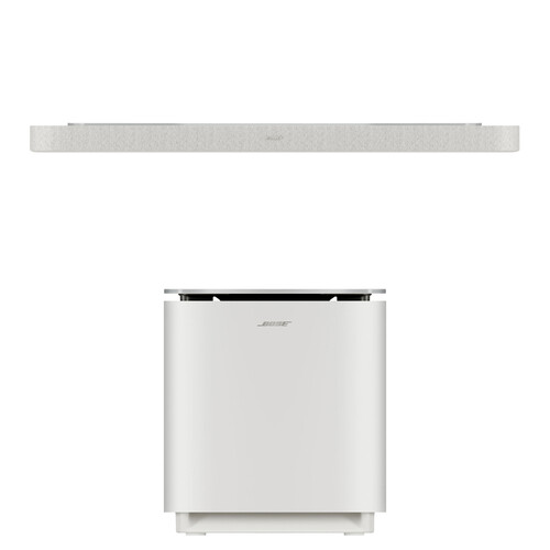 Bose Lifestyle Ultra Soundbar with Lifestyle Ultra Subwoofer Kit (White Smoke)