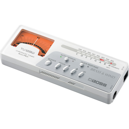 BOSS TU-12BW Chromatic Tuner - For Brass & Wind Instruments